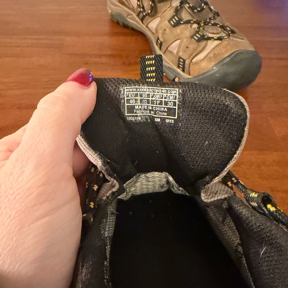 Keen Targhee II Waterproof Hiking Shoes Mens Low Boots Brown Waterproof US 12 - Picture 4 of 14